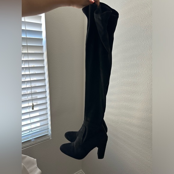 STEVE MADDEN EMOTIONS THIGH HIGH HEELED BOOTS - Picture 3 of 8